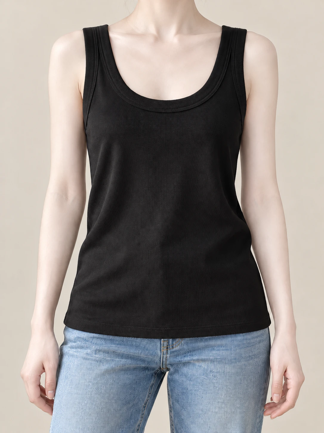 Syncreas U-Neckline Tank product photo