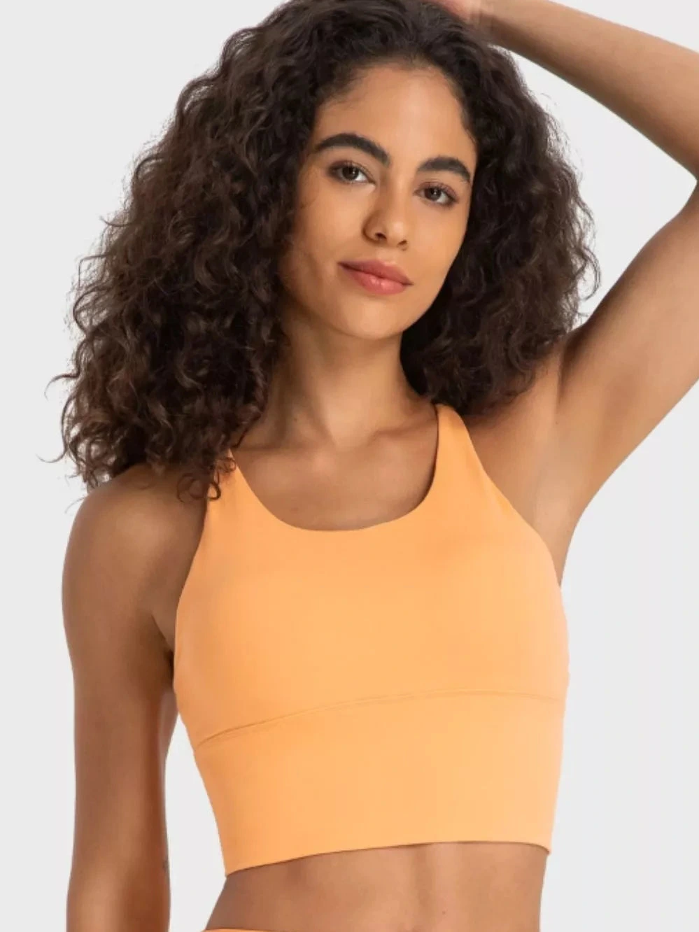 Millennia Crisscross Back Ladder Detail Sports Bra product photo